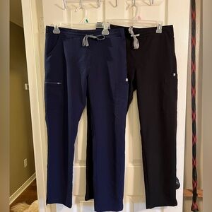 Figs lot of two scrub pants